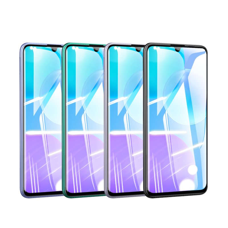 ESCASE Honor 30 Youth Edition Tempered Glass Screen Protector, Huawei Phone Film, 5G Phone Non-Full Coverage High-Definition Glass Protective Film, Transparent
