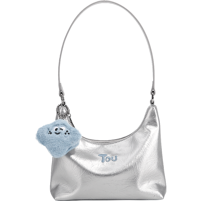Toutou Niche Design Fashion Clay Crossbody Bag, Shoulder Bag, Commuter Bag for Girls, Birthday Gift for Girlfriend Or Best Friend