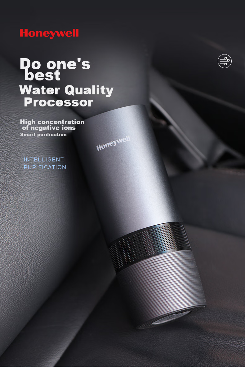 Honeywell Car Air Purifier Removes Formaldehyde, Secondhand Smoke, New Car Odors, Smog, Car Air Cleaner HWC05 1