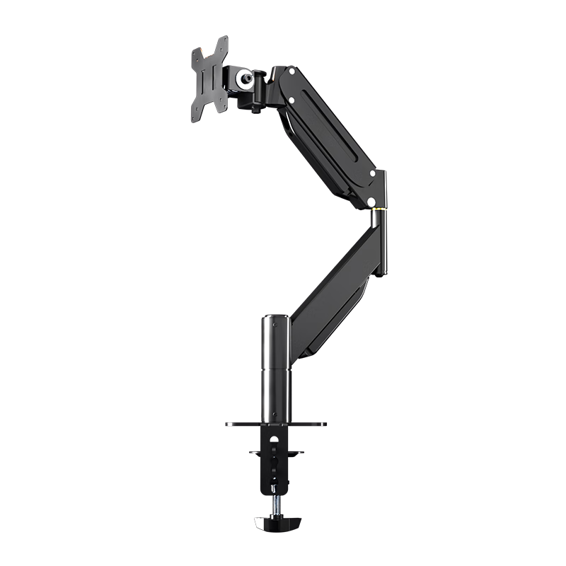 Zhiercheng Monitor Stand, 34-49 Inch Computer Stand, Mechanical Arm with Fish Screen, Gas Lift Gaming Desk Stand, Screen Support, Desktop Riser Stand, Arm Bracket