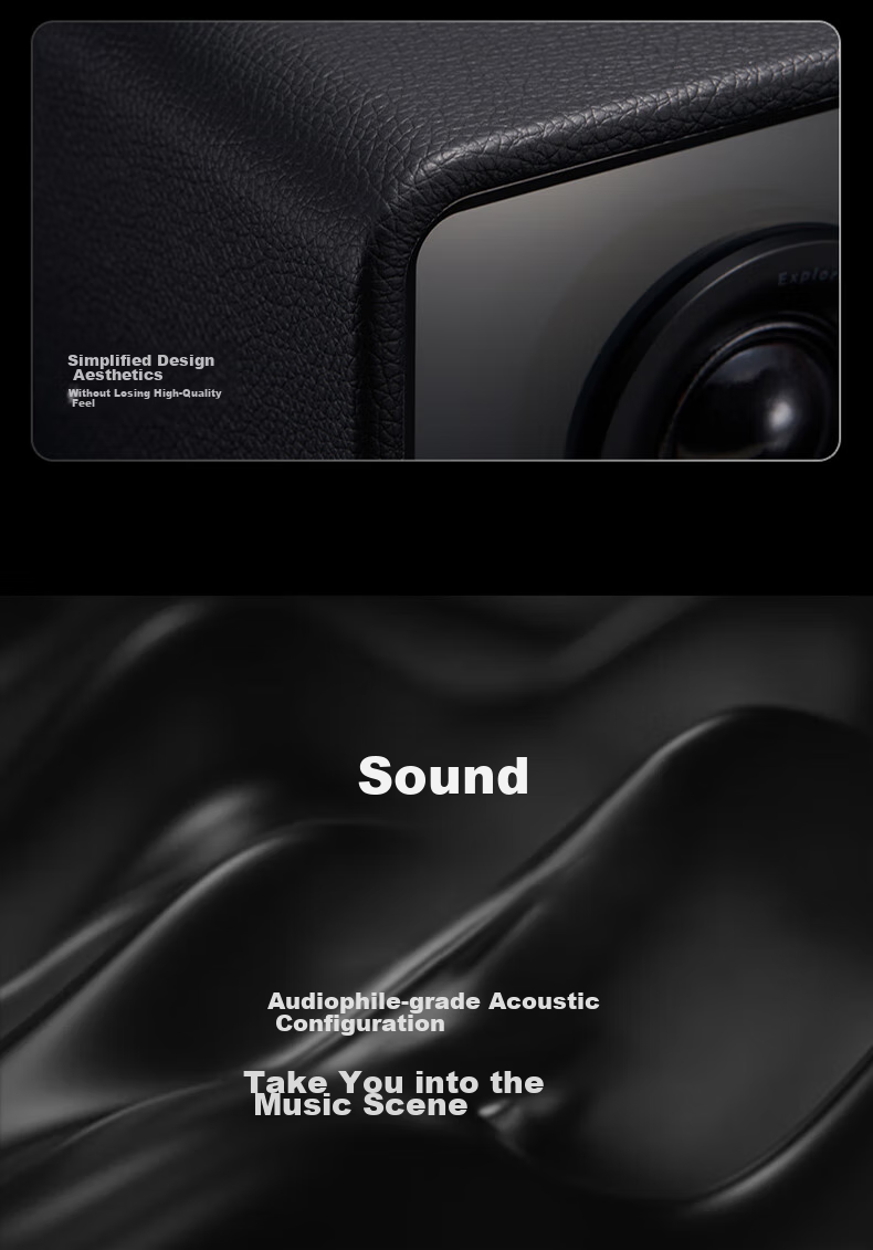 EDIFIER Halo 2.0 Abyss Monitoring Speaker, Bluetooth Computer Speaker, Desktop Speaker, TV Soundbar, Dawn White 7