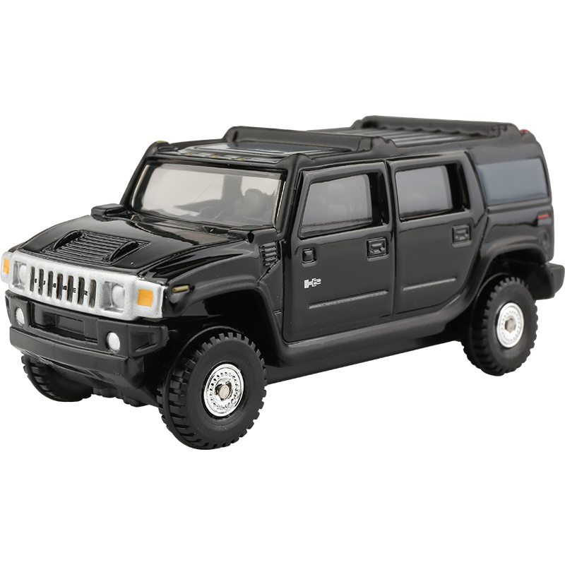 TAKARA TOMY Alloy Car Model Toy for Boys, Red And White Box No.15 Hummer H2 Off-Road Vehicle 742753
