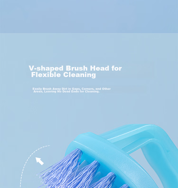 CHAHUA Brush, Shoe Brush, Laundry Brush, Bathroom Floor Brush, Soft Bristles, Pack of 2 5