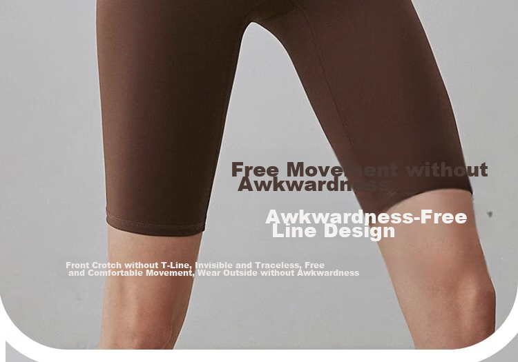 Gigt Yoga Shorts, Knee-Length Sports Shorts for Women, Summer Thin Running Training Fitness Wear, Cycling Pants, Butt-Lifting Dynamic Pants 20