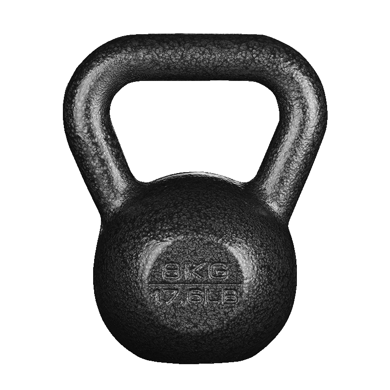 PROIRON Puli'ai Cast Iron Kettlebell for Men, Fitness Kettlebell, Squat And Glute Exercise Equipment Kettlebell Ball, 8KG