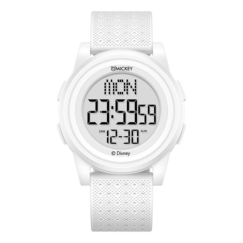Disney Mickey Mouse Collaboration Sports Digital Watch, Multifunctional Waterproof Watch for Middle And High School Students, College Entrance Exam, Children's Birthday Gift