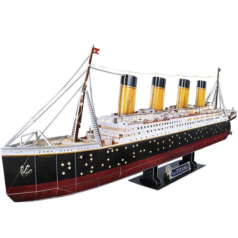 CubicFun Titanic 3D Puzzle Ship Model Toy, Birthday And Children's Day Gift, Home Decoratio