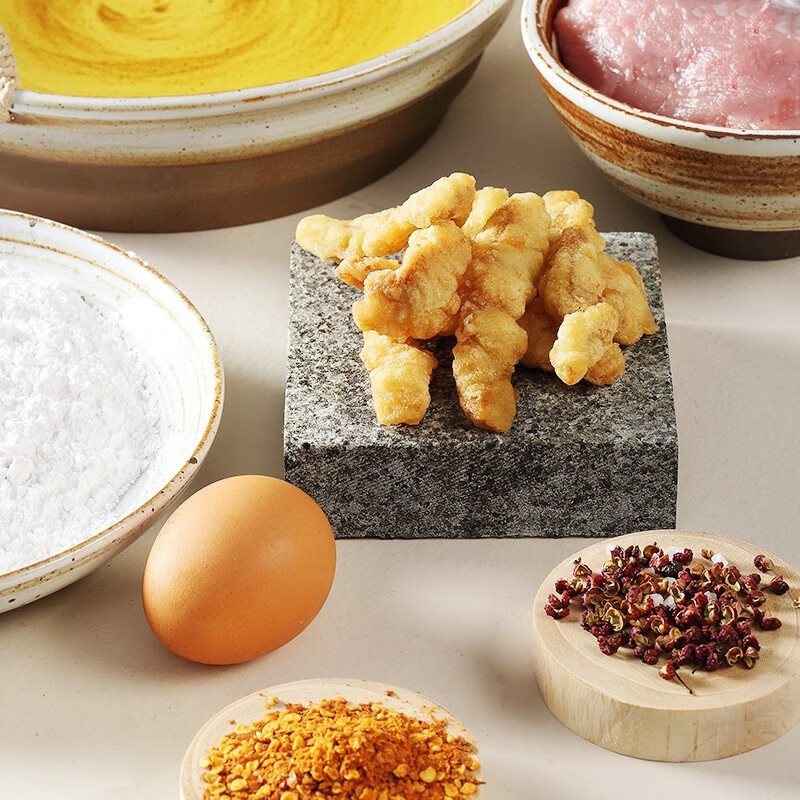 1号会员店（One's Member）农家小酥肉椒麻味猪肉空气炸锅油炸火锅食材 1kg