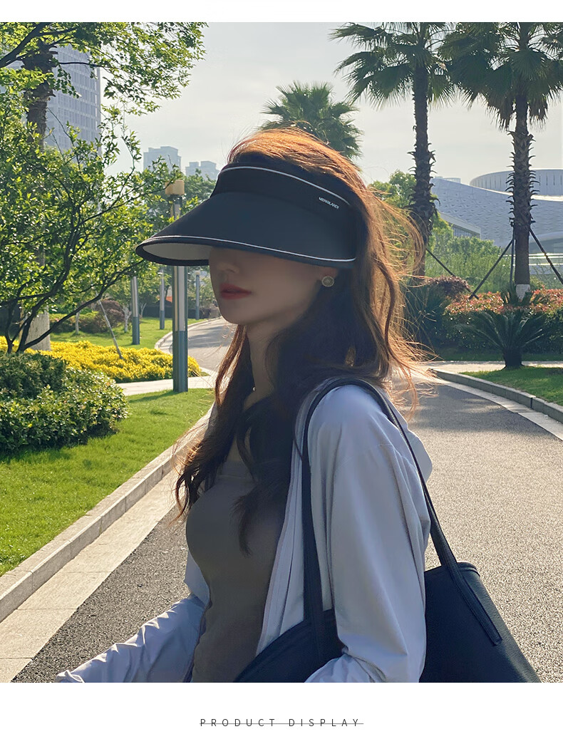 XUEXIMAN Strong UV Protection Sun Hat for Women, Summer Wide Brim Face-Covering Visor Hat 16