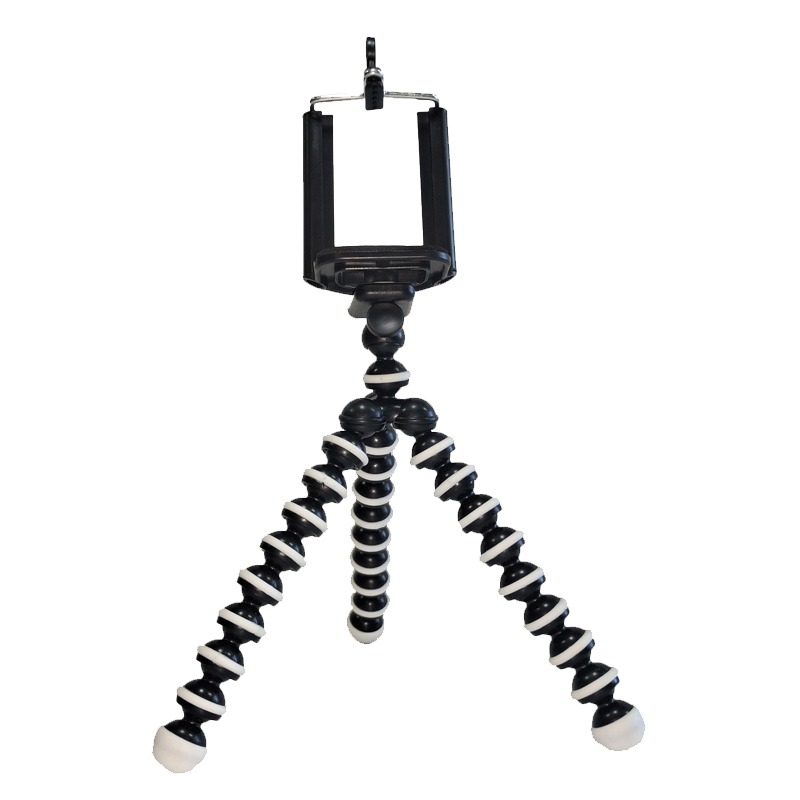 Earlymen EM-120 Octopus Desktop Tripod, Phone Selfie Vlog Short Video Stand, Influencer Live Streaming Multifunctional Portable Mini Tripod