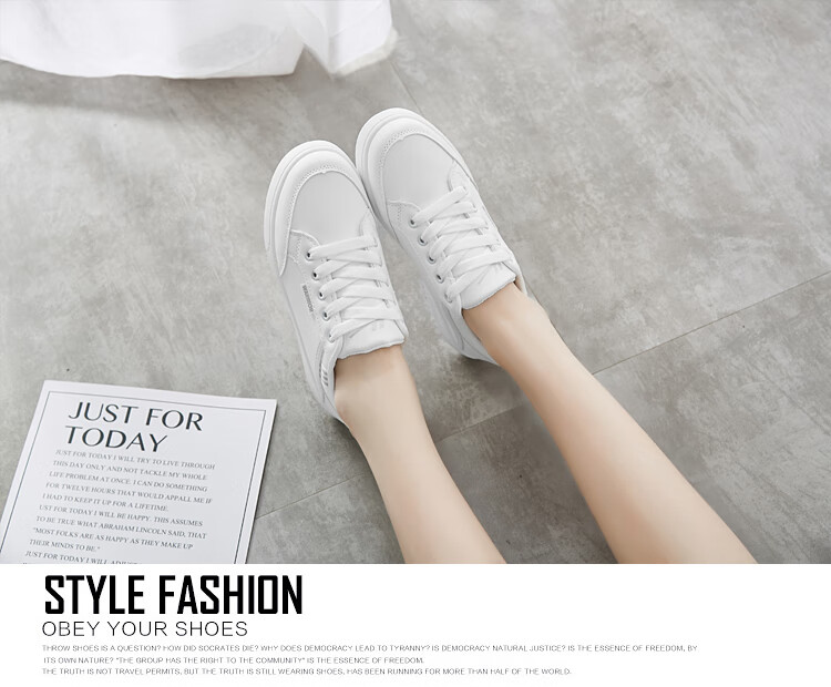Warrior Casual Shoes for Women, Outdoor Thickened Simple Versatile White Sneakers, Student Couple Skateboard Shoes Running Sports Shoes WXY-L319N White Pink 39 15
