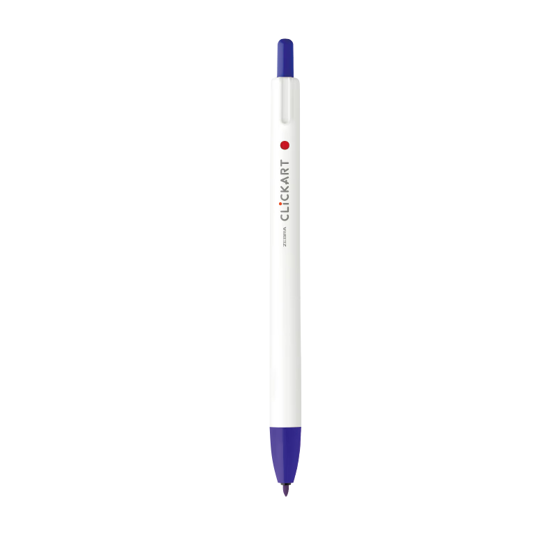 ZEBRA Art Dot Retractable Watercolor Pen, Student Children's Doodle Drawing Coloring Fine-Tip Colored Pen Journaling Pen WYSS22 Purple Single Pack