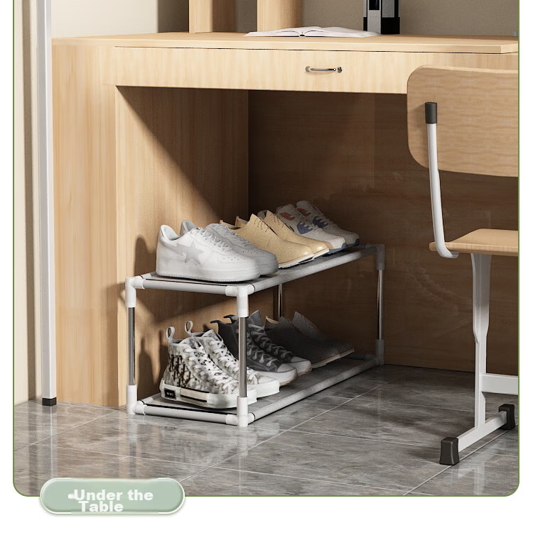 Anerya Simple Shoe Rack, Home Entryway Storage Shelf, Dormitory Organizer, Multi-Layer Assembly Shoe Cabinet 10