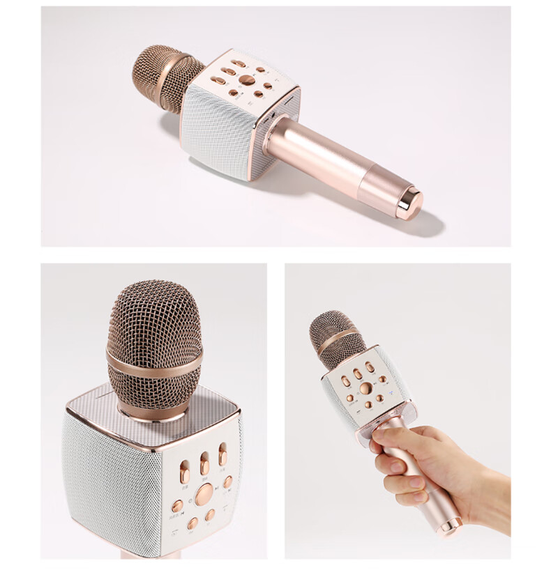 Quanmeng Karaoke Microphone Speaker All-In Home KTV Singing Recording Device, Outdoor Entertainment Live Streaming with Built-In Sound Card, Wireless Bluetooth Microphone And Speaker Equipment 18