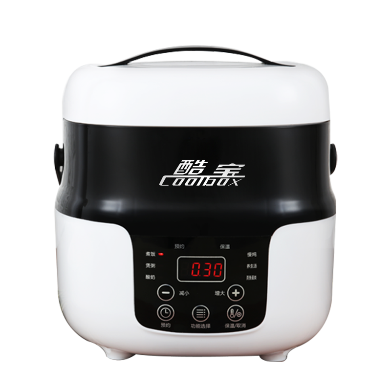 Yuwo Car Rice Cooker, 12V/24v, Compatible with Various Vehicles, 2L Large Capacity, Detachable Inner Pot