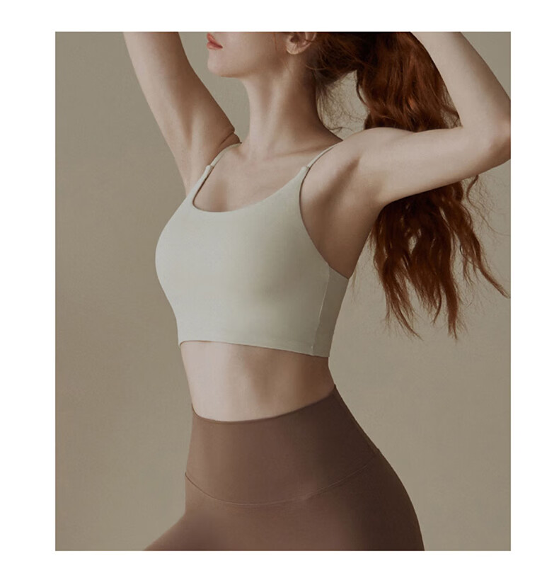 XUEXIMAN Sports Bra for Women, Running Anti-Shock Summer Wear, Beautiful Back Fitness Bra Vest, Professional Training Yoga Wear Brassiere 17