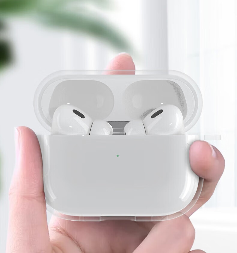 ESCASE AirPods Third Generation Protective Case, AirPods 3 Protective Cover, Apple Wireless Bluetooth Earphone Shockproof Case, Dustproof Transparent Silicone Case, Bare Phone Aesthetic + Airplane Pendant 11