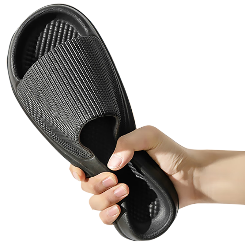 SooGree Slippers for Men And Women, Thick-Soled Summer Bathroom Shower Home Indoor Outdoor Non-Slip Odor-Resistant Quick-Drying Squishy Feeling Sandals
