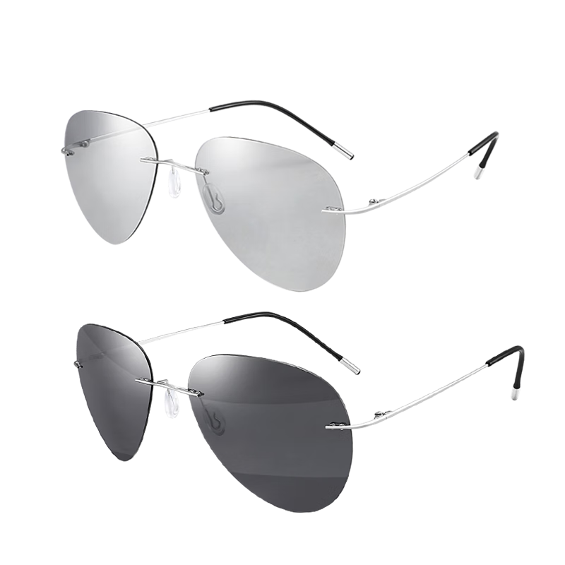 Bertha Ultra-Light Photochromic Sunglasses for Men, Driving-Specific Glasses, UV Protection, Polarized Fashionable Sunglasses for Wome