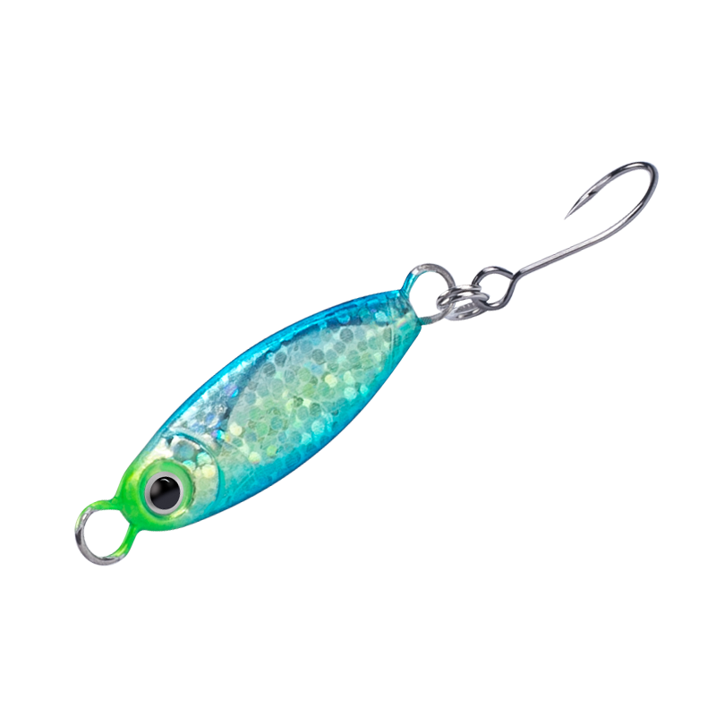 Guowangluya Fishing Bait, Micro Lure, Artificial Bait, Floating Iron Plate Long-Casting, 2 Pieces Per Pack, Maokou Baitiao Lure, Lifelike Bait, 3 Grams-C01