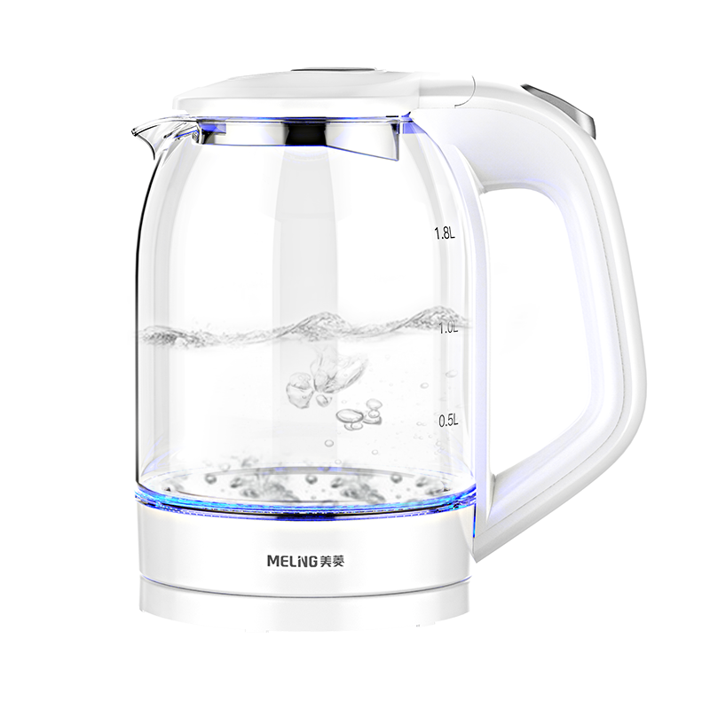MeiLing Electric Kettle, 1.7L Large Capacity, High Borosilicate Glass Kettle, Hot Water Kettle, Boiling, Household Electric Kettle, Tea Pot MH-WB02