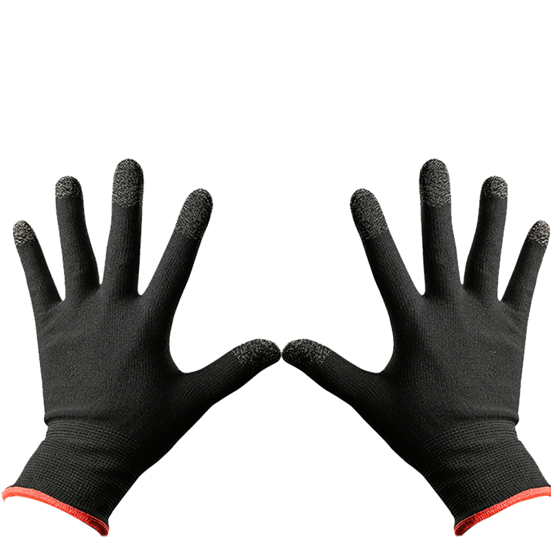 Leishen Gaming Finger Sleeves for Touchscreen Use, Anti-Sweat Ultra-Thin Touch Control, PUBG Essential, Anti-Slip Finger Sleeves for Honor of Kings And Peace Elite