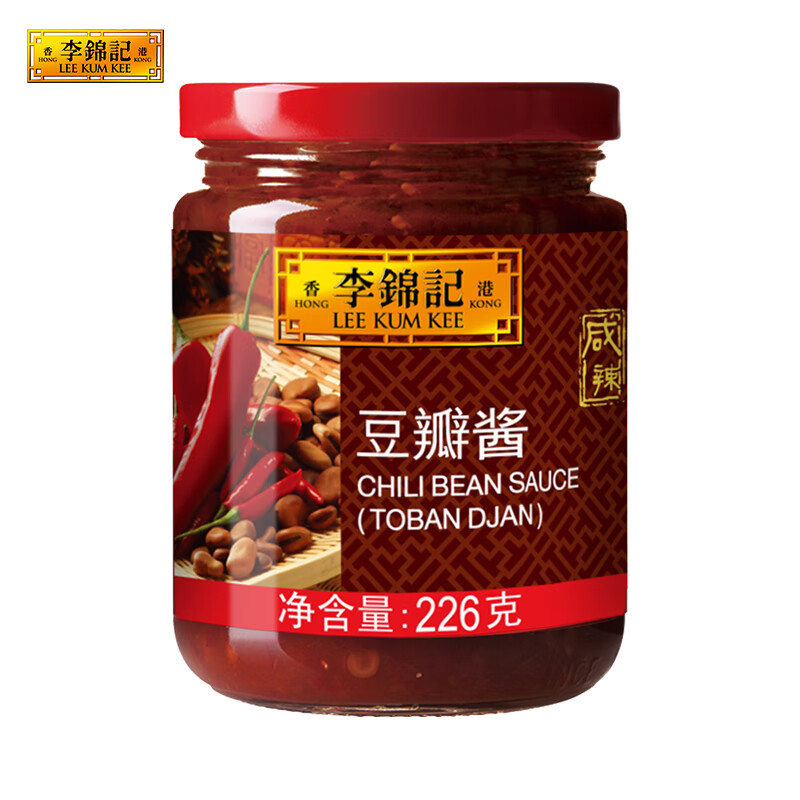 李锦记豆瓣酱226g  咸香微辣  拌焖炖炒调味酱