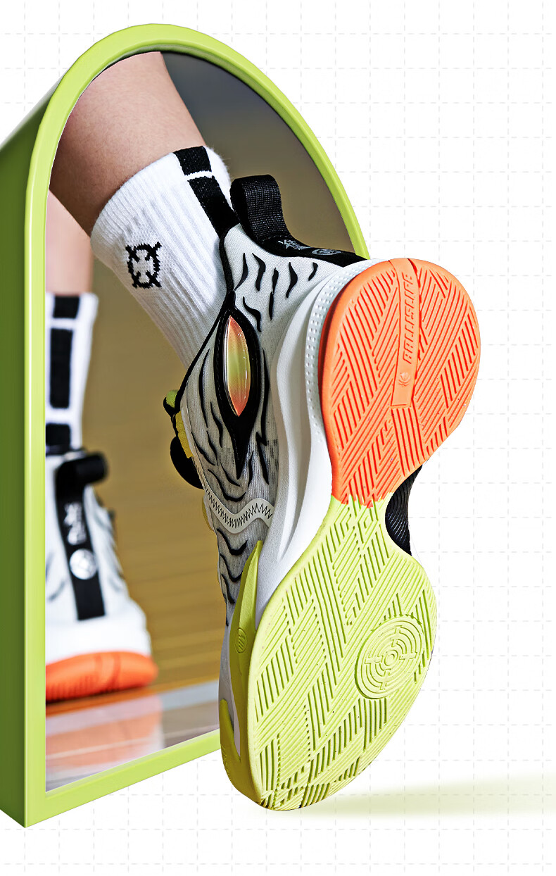 RIGORER Monster 2nd Gen Kids Basketball Shoes [NYBO Official Model] Shock Absorption and Anti-Torsion Professional Sports Sneakers 14