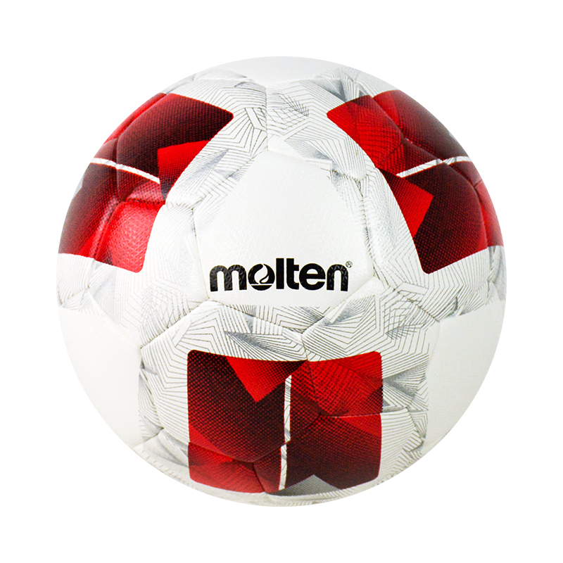 Molten Soccer Ball, Size 5 Standard F5N3600 PU Butadiene Inner Liner, Machine-Stitched Student Competition Training Football F5N3600-R
