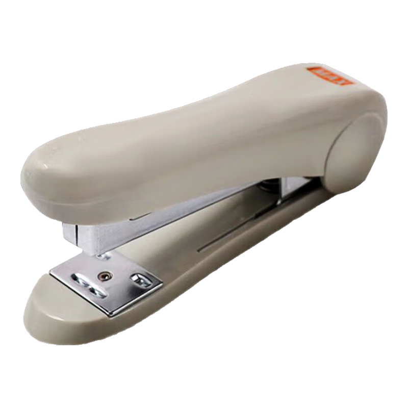 MAX HD-50 Portable Low-Effort Stapler with Rotatable Binding Plate, Suitable for Business Finance Students Office Supplies, Can Staple 2-30 Pages, Compatible with NO.3-1M Staples, Gray