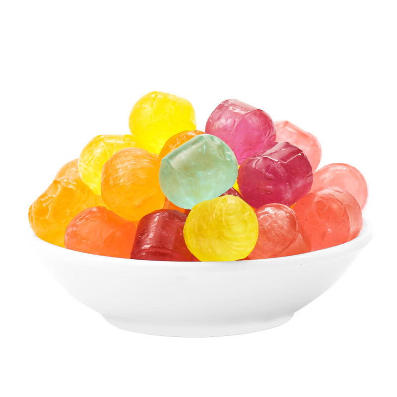汇福园 千纸鹤糖果 500g 水果硬糖 休闲零食 儿童礼物 彩色酸糖果