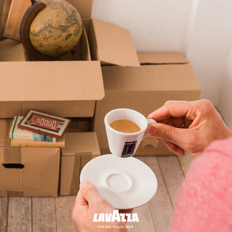 拉瓦萨（LAVAZZA）经典意式咖啡豆商用咖啡CREMA E AROMA意式醇香咖啡豆1kg新鲜烘焙