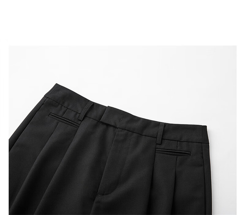Dme Commuter Straight-Leg Elegant Pants, Spring And Autumn Mid-Rise Fashion Simple Casual Trousers for Women, Linen Gray, Size 26 8