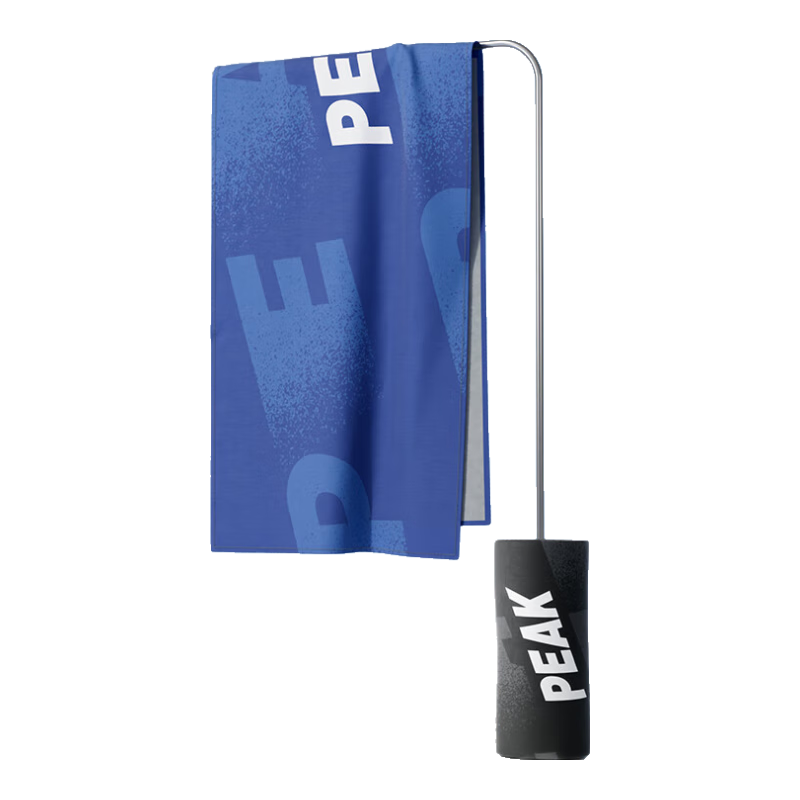 PEAK Sports Towel, Sweat-Absorbing, for Swimming, Fitness, Badminton, Heat Relief, Absorbent, for Face Washing And Bathing, YHZ4676 Blue