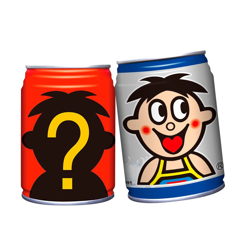 旺旺旺仔牛奶 8原味+4原味O泡 245ml*12罐 礼盒装 送礼佳品