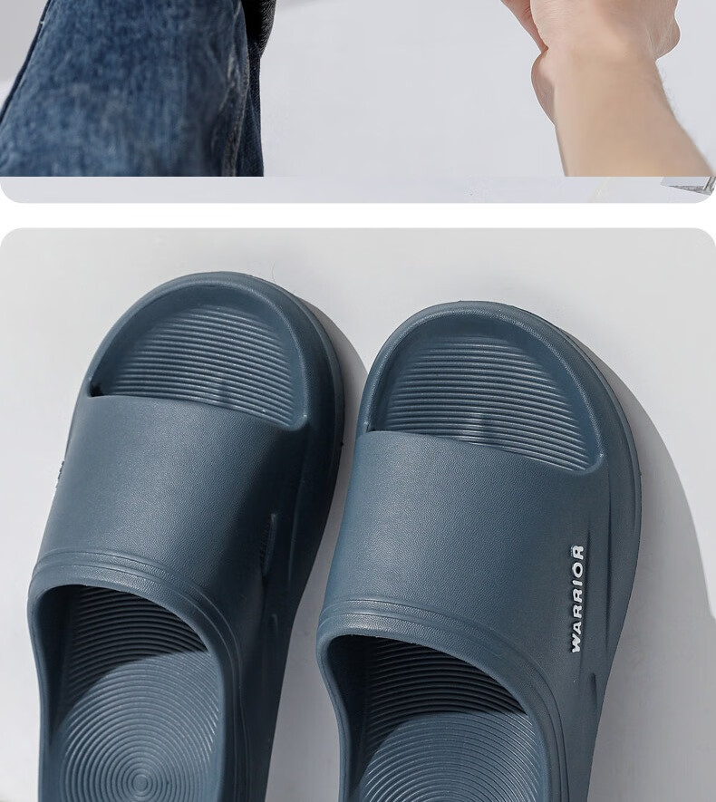 Huili Men's Slippers, Sports Bathroom Indoor And Outdoor Wear, Non-Slip Thick-Soled Sandals, HL0273 Orange Color, Size 44-45 31
