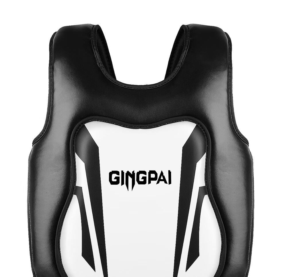 Jingpai Boxing And Kickboxing Chest Protector for Adults, Children, Boys And Girls, Professional Training, Competition, Thickened Armor, Blue, Size L 15