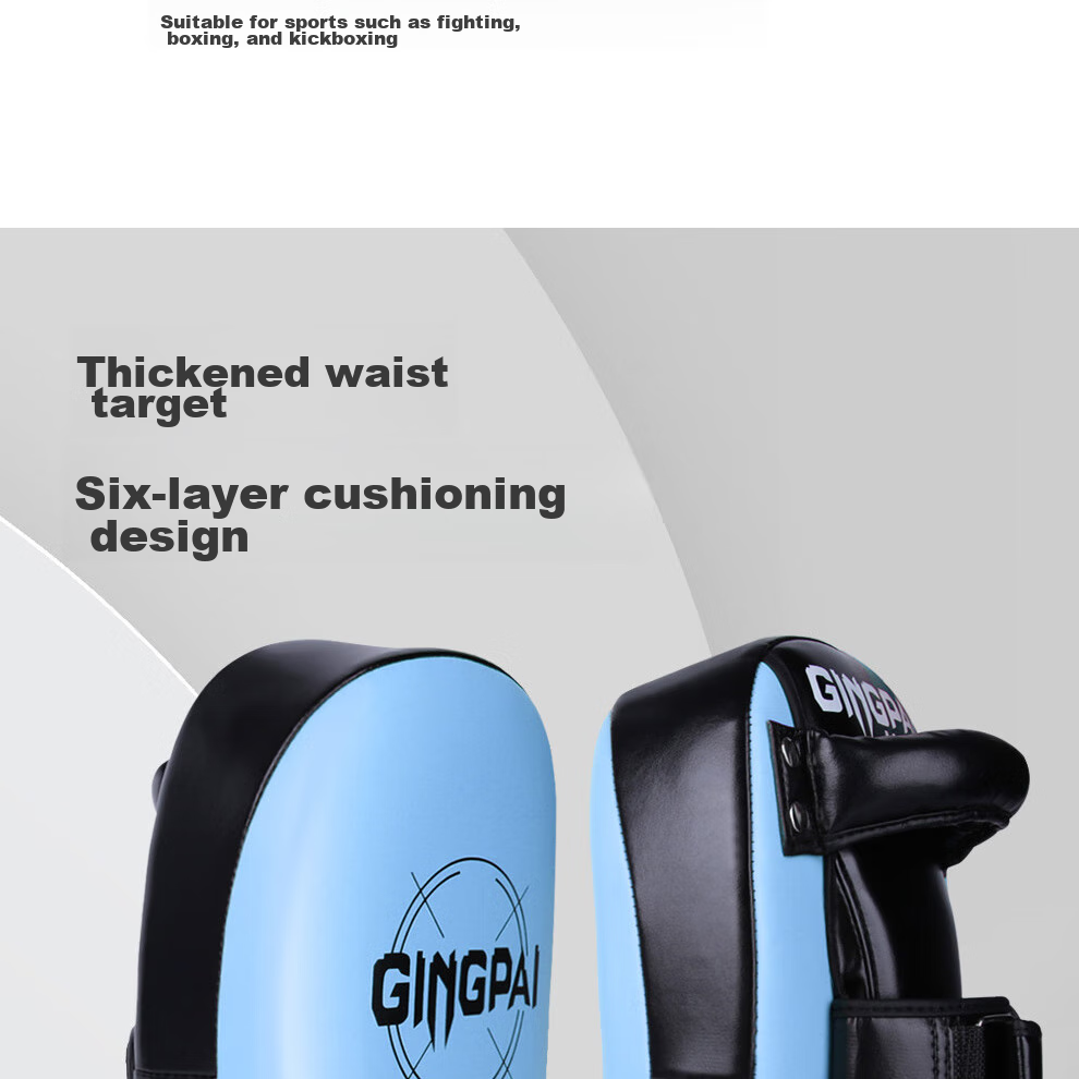 Jingpai Curved Kickboxing Training Target, Universal Thickened Shield, Orange Color 2