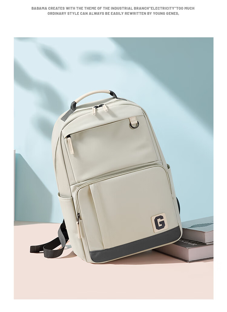 GOLF Backpack for Men And Women, Casual 15.6-Inch Laptop Bag for Middle School, High School And College Students, Travel Backpack 37