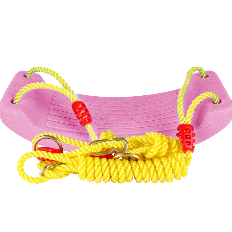Hongdeng Children's Swing Board for Home Indoor And Outdoor Use, Kids' Pink Birthday And New Year Gift