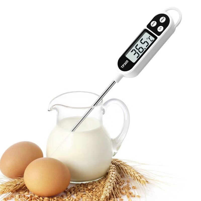 Biaokang Contact Thermometer, Kitchen Food Temperature Gauge, Probe-Style Baby Milk Thermometer, Water Thermometer, Electronic Thermometer