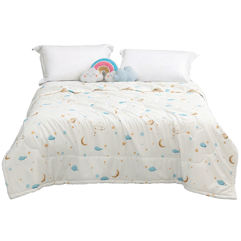 Luolaikids Quilt, 30% Antibacterial Washable Soybean Summer Cool Comforter, Infant Class A Air Conditioning Quilt