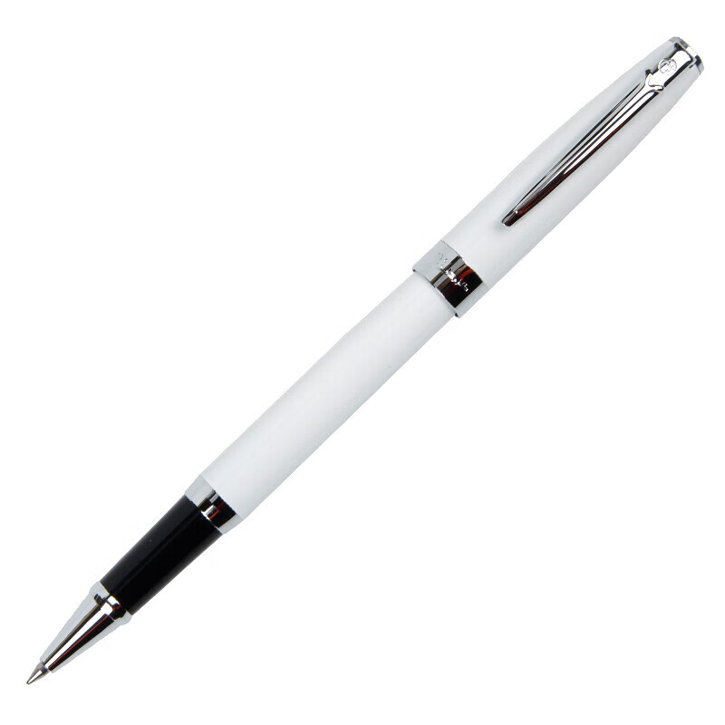 Pimio Ballpoint Pen, Signature Pen, Business Office Birthday Gift, for Men And Women, Gift for Students, Metal Signing Pen, 0.5mm, 717 Porcelain White