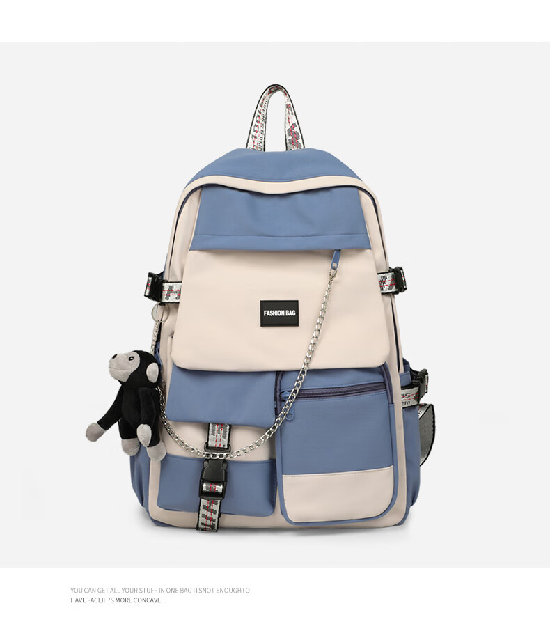 Viney Backpack for Men And Women, Large Capacity Lightweight School Bag for Middle School High School College Students, Travel Bag Trendy Business Laptop Bag High Aesthetic Value 4-6 Grade Elementary School Students Lightweight Travel Bag Simple Casual Outdoor Hiking 14