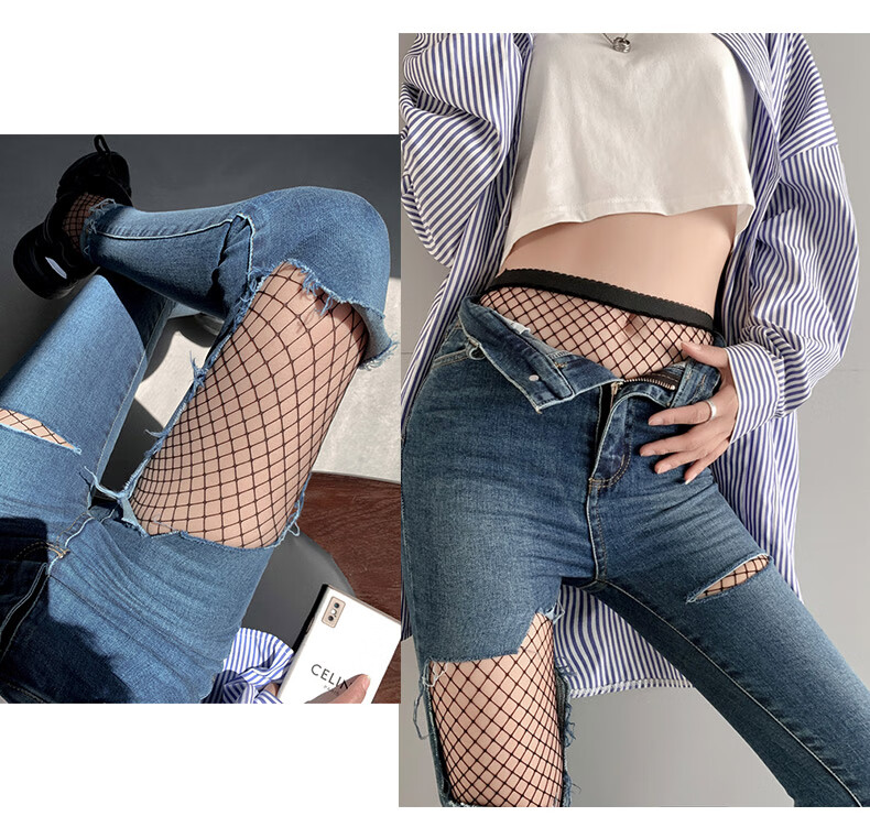 LangSha Ultra-Thin Black Stockings for Women, Sexy Summer Leg-Exposing Slimming Effect, JK Base Layer Pantyhose 7