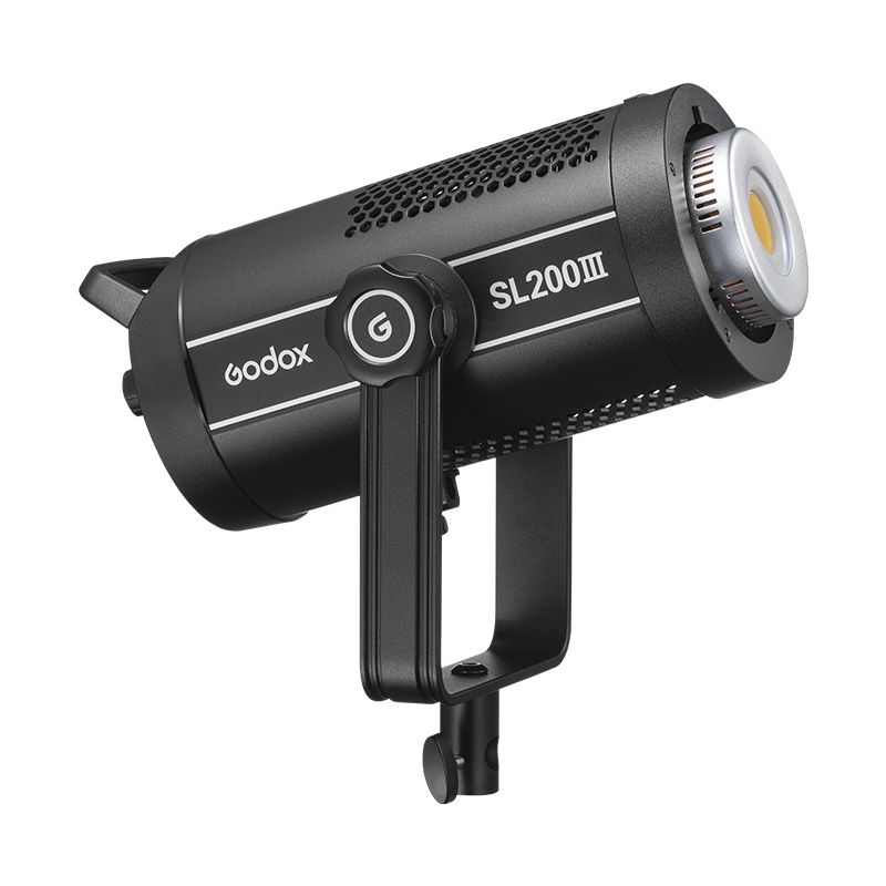 Godox SL200III Third-Generation Photography Light, Live Streaming LED Fill Light, Studio Children's Sun Lamp, Mobile Phone Video Photography Portrait Continuous Light, Model Studio Light [Official Standard Configuration]