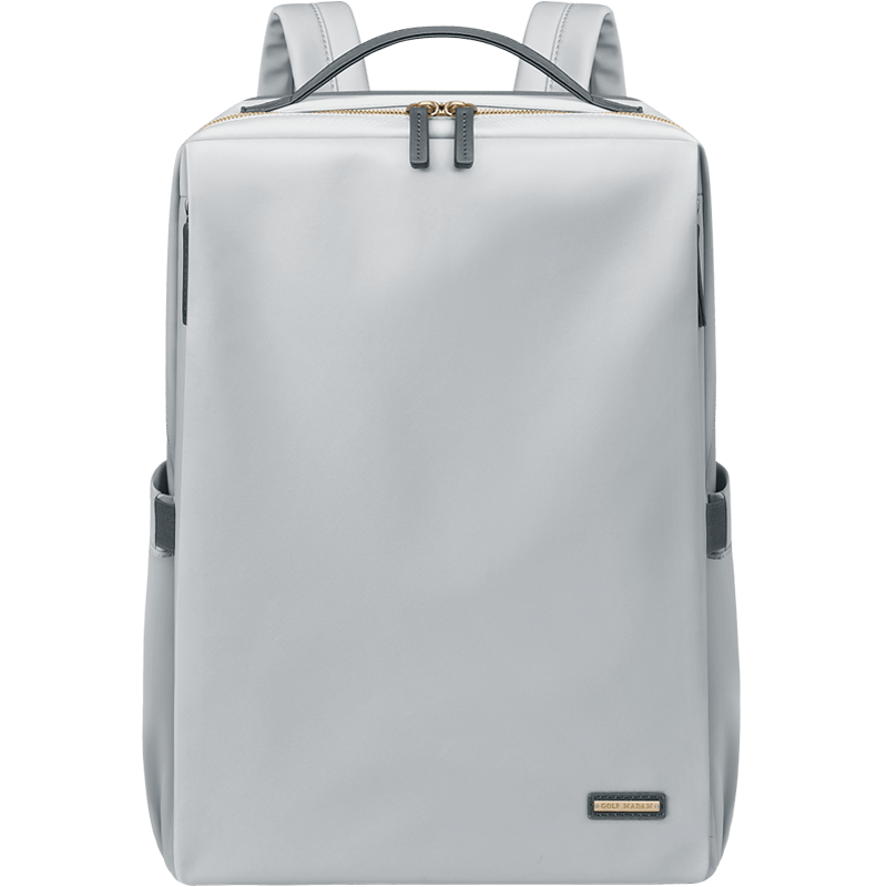 GOLF Women's Backpack, 15.6-Inch Laptop Bag, Travel Backpack, School Bag, Business Trip Luggage Bag, Modern Gray