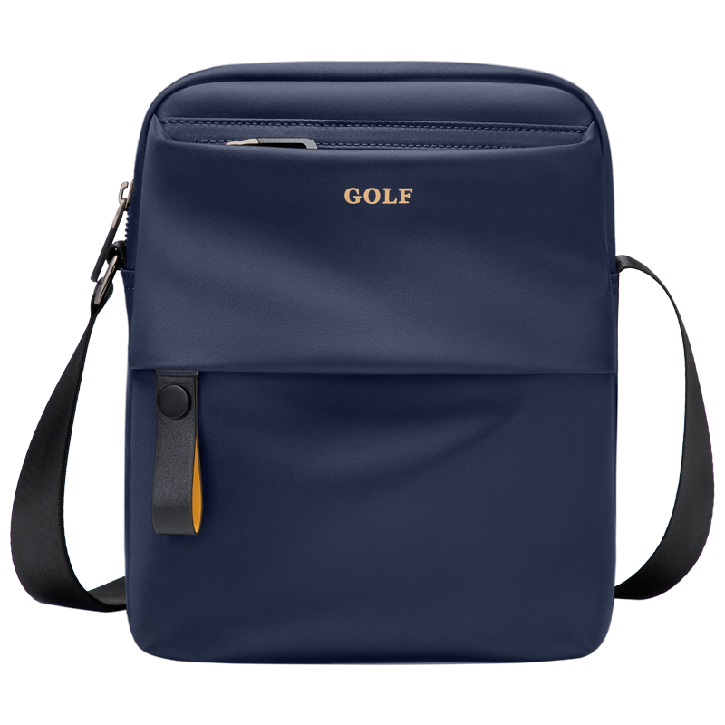 GOLF Shoulder Bag for Men, Casual Crossbody Bag, Phone And IPad Holder, Water-Resistant Commuter Sports Satchel