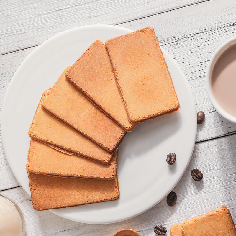 旺旺 煎饼 原味 600g 零食膨化休闲食品饼干糕点