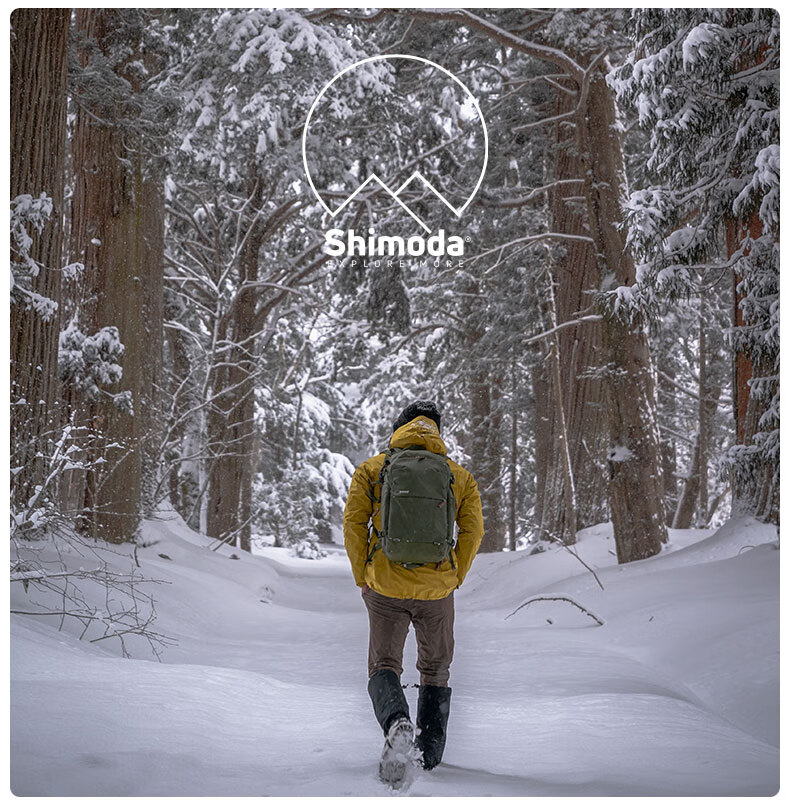 Shimoda Photography Bag Professional Outdoor Travel Camera Backpack Wing Platinum Explore E30v2 Black Medium Mirrorless Camera Insert Set 520-156 13